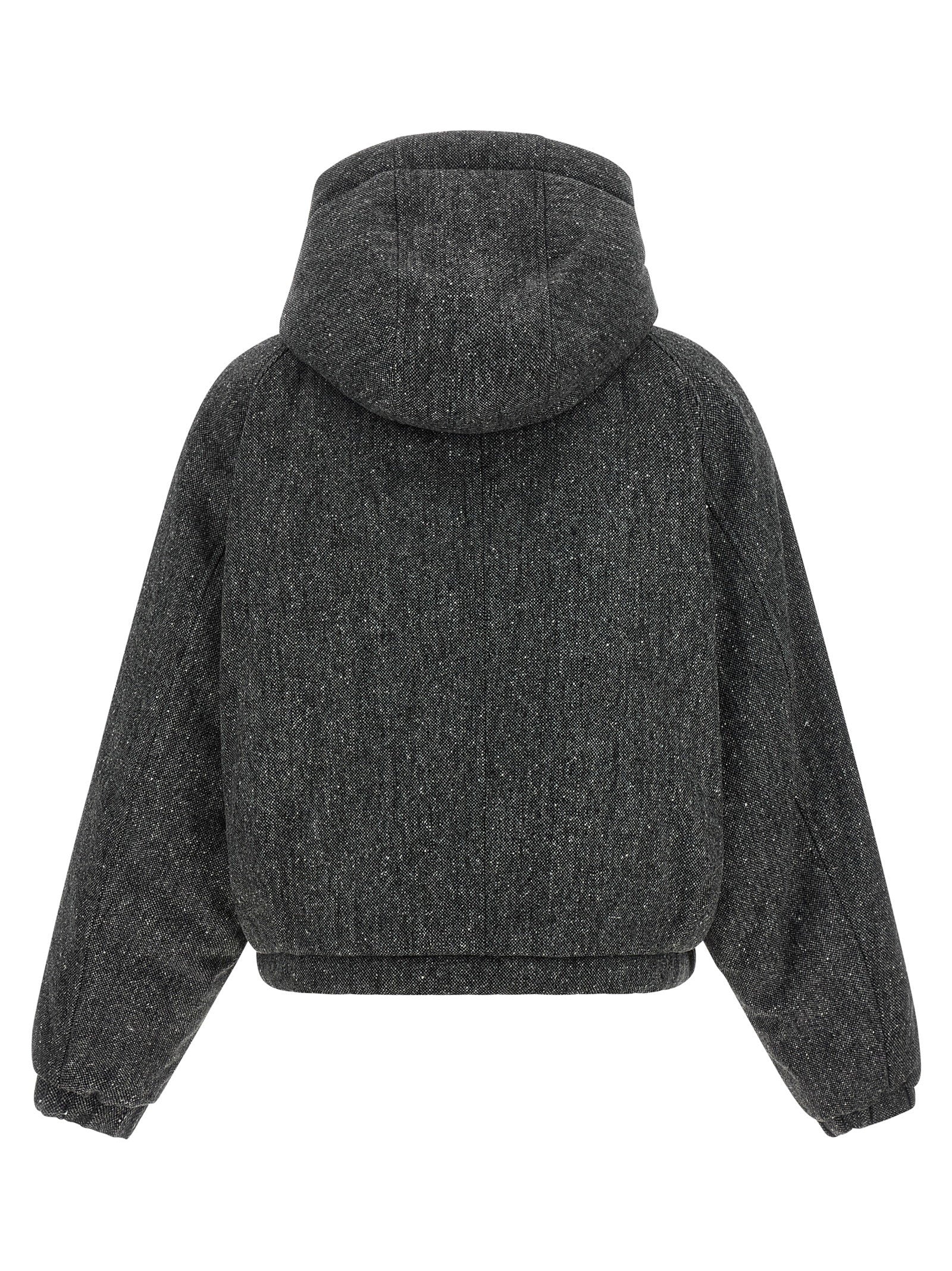 Brunello Cucinelli Shiny Zipper Pull Down Jacket