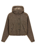 Brunello Cucinelli Donegal Tweed Down Jacket