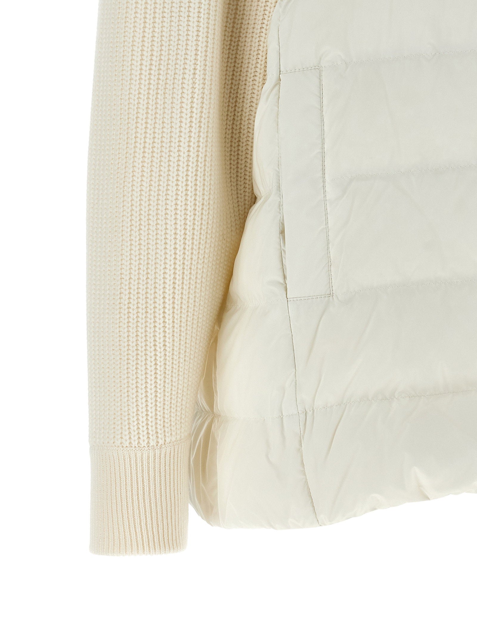 Brunello Cucinelli Shiny Zipper Pull Down Jacket