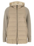 Brunello Cucinelli Shiny Zipper Pull Down Jacket