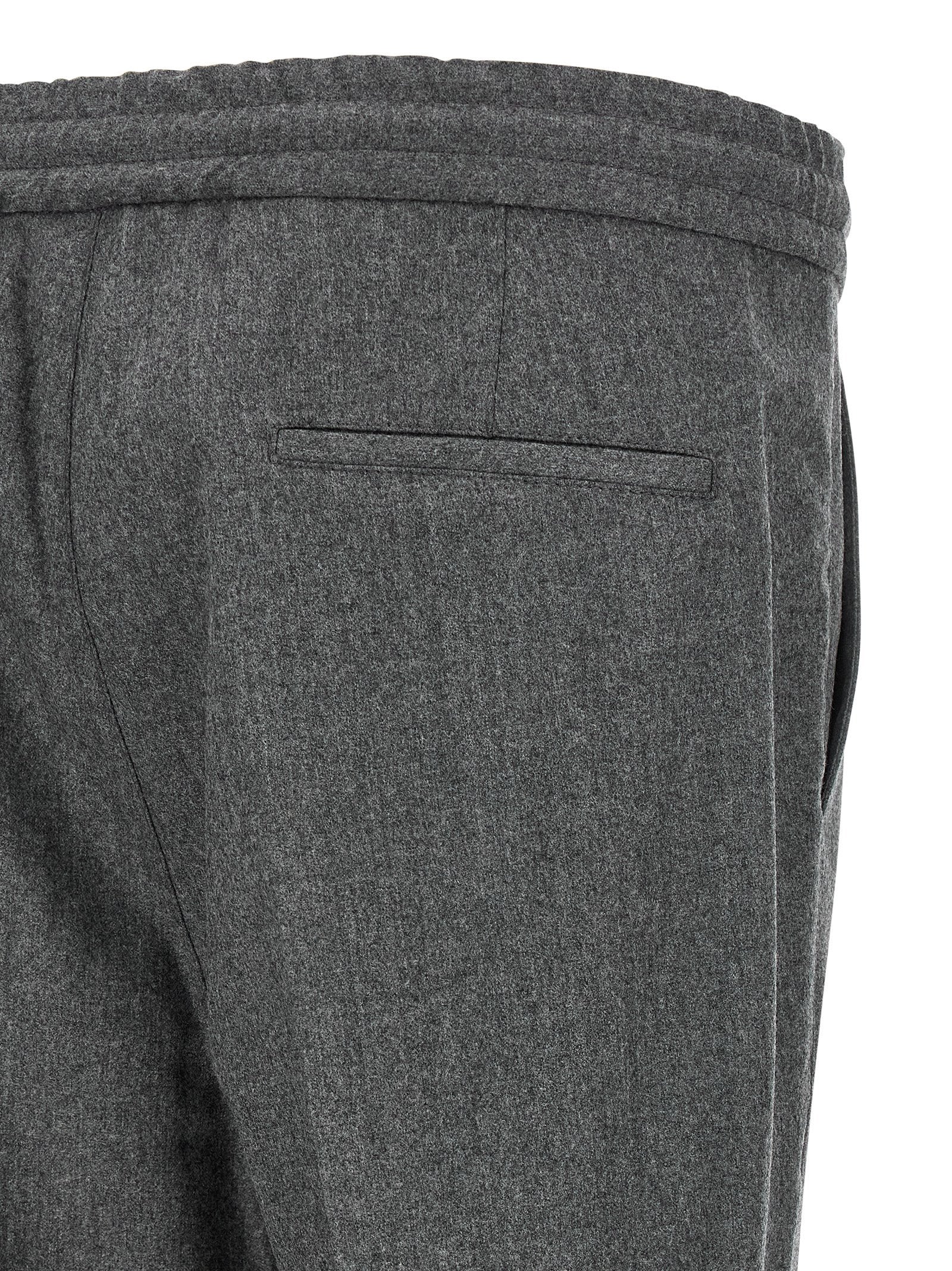 Brunello Cucinelli Wool Flannel Pants