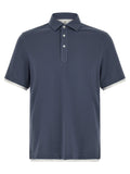 Brunello Cucinelli Double Layer Polo Shirt