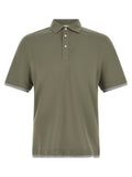 Brunello Cucinelli Faux Layering Polo Shirt