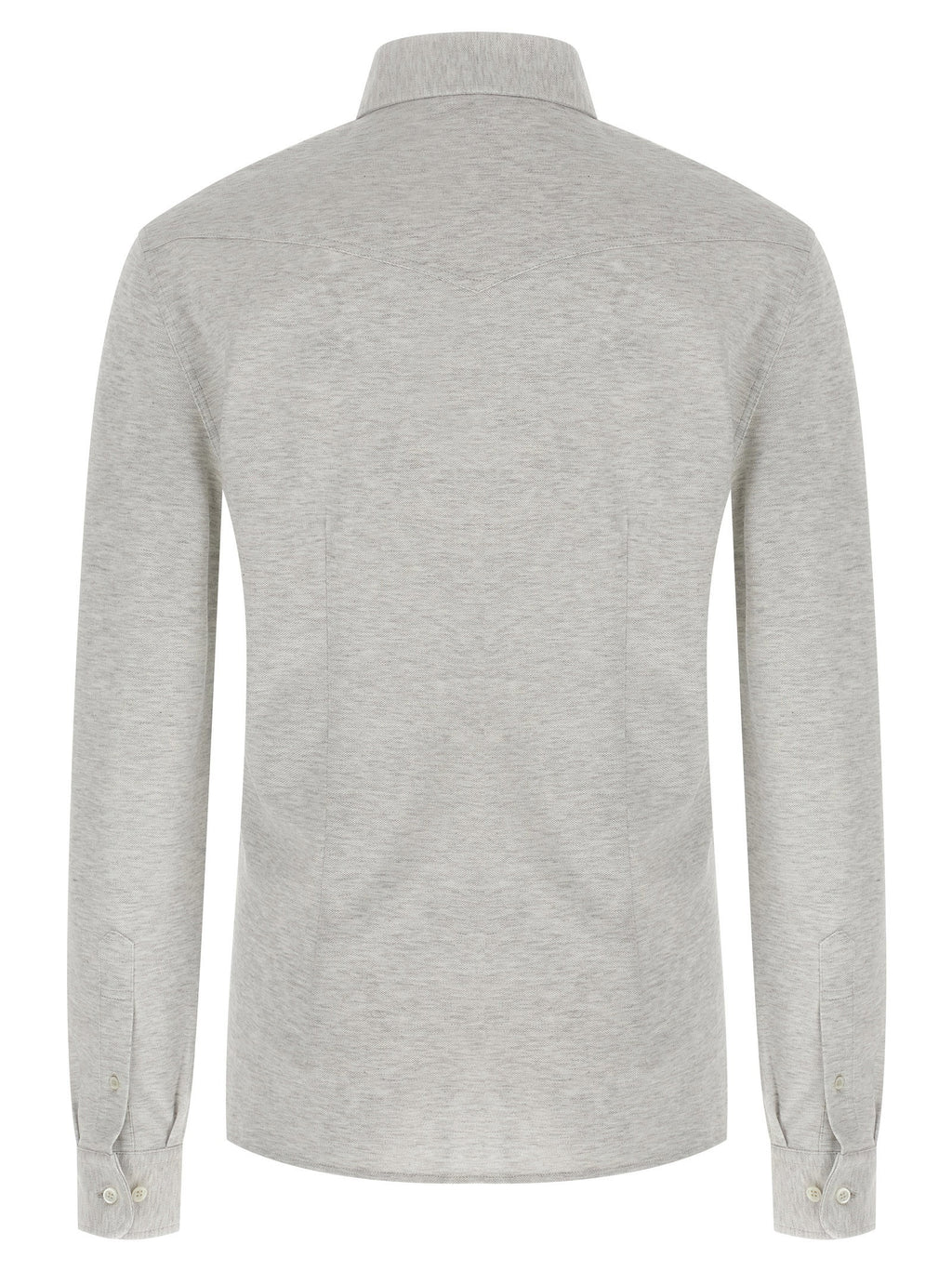 Brunello Cucinelli Piqué Cotton Shirt