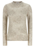 Brunello Cucinelli Flower Lace Sweater