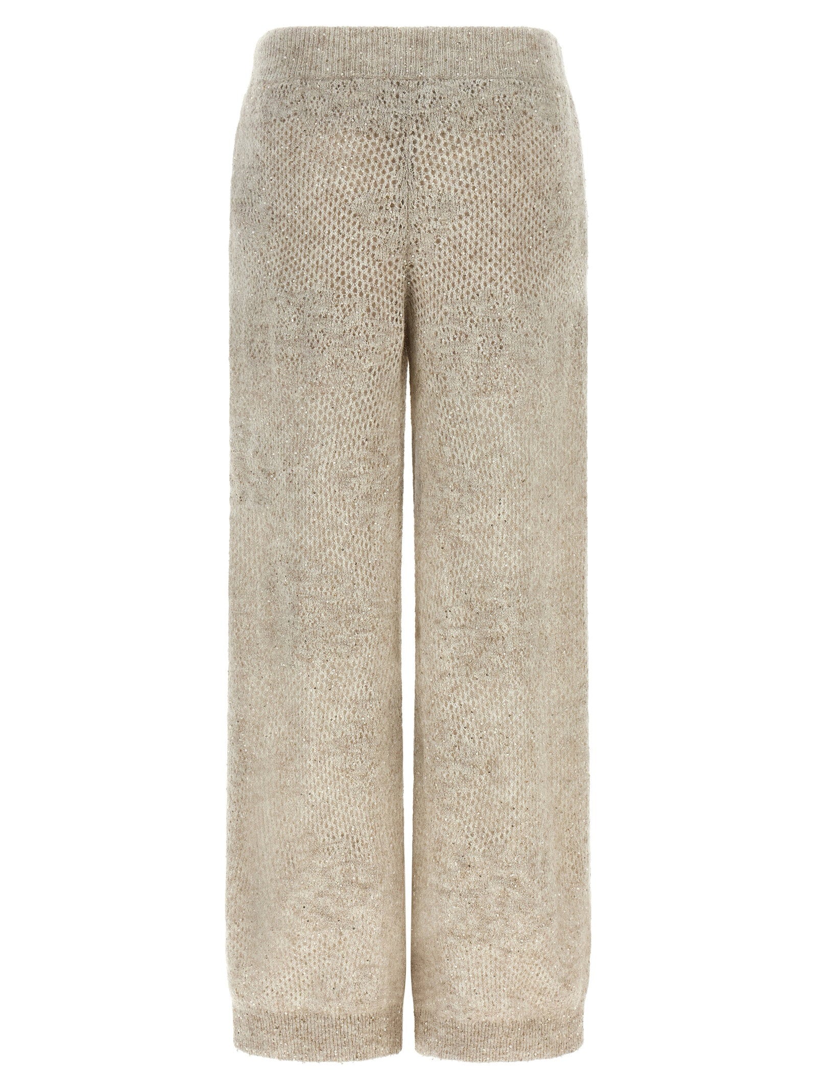 Brunello Cucinelli Dazzling Abstact Leaf Pants
