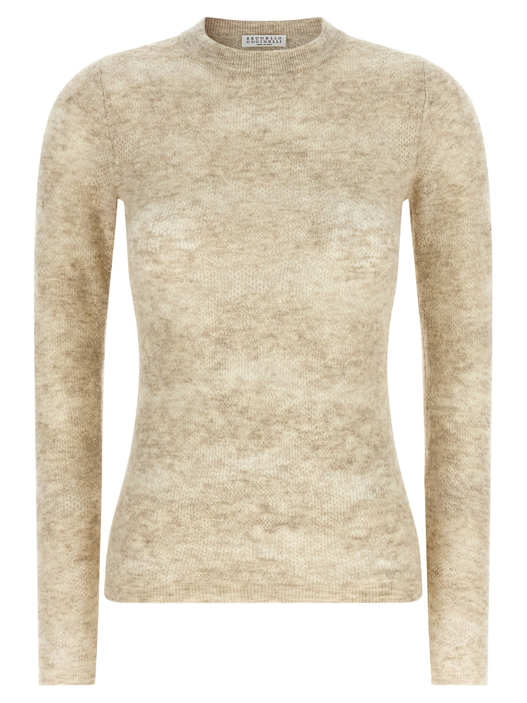 Brunello Cucinelli Flower Lace Sweater