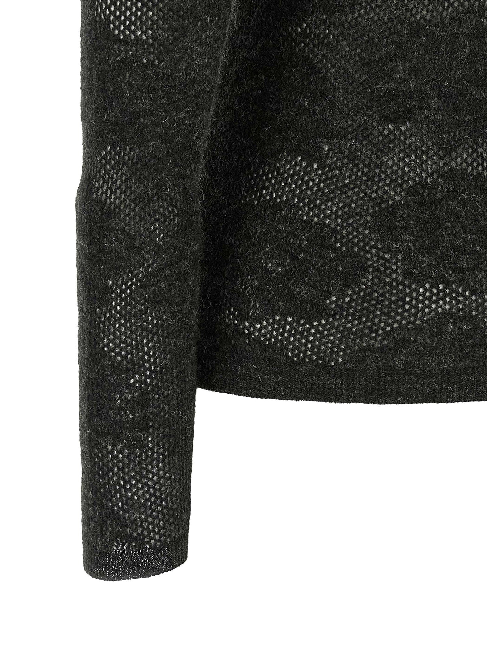 Brunello Cucinelli Flower Lace Sweater