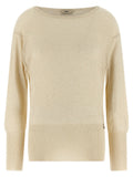 Herno Lamé And Sequin Yarn Sweater