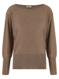 Herno Lamé And Sequin Yarn Sweater