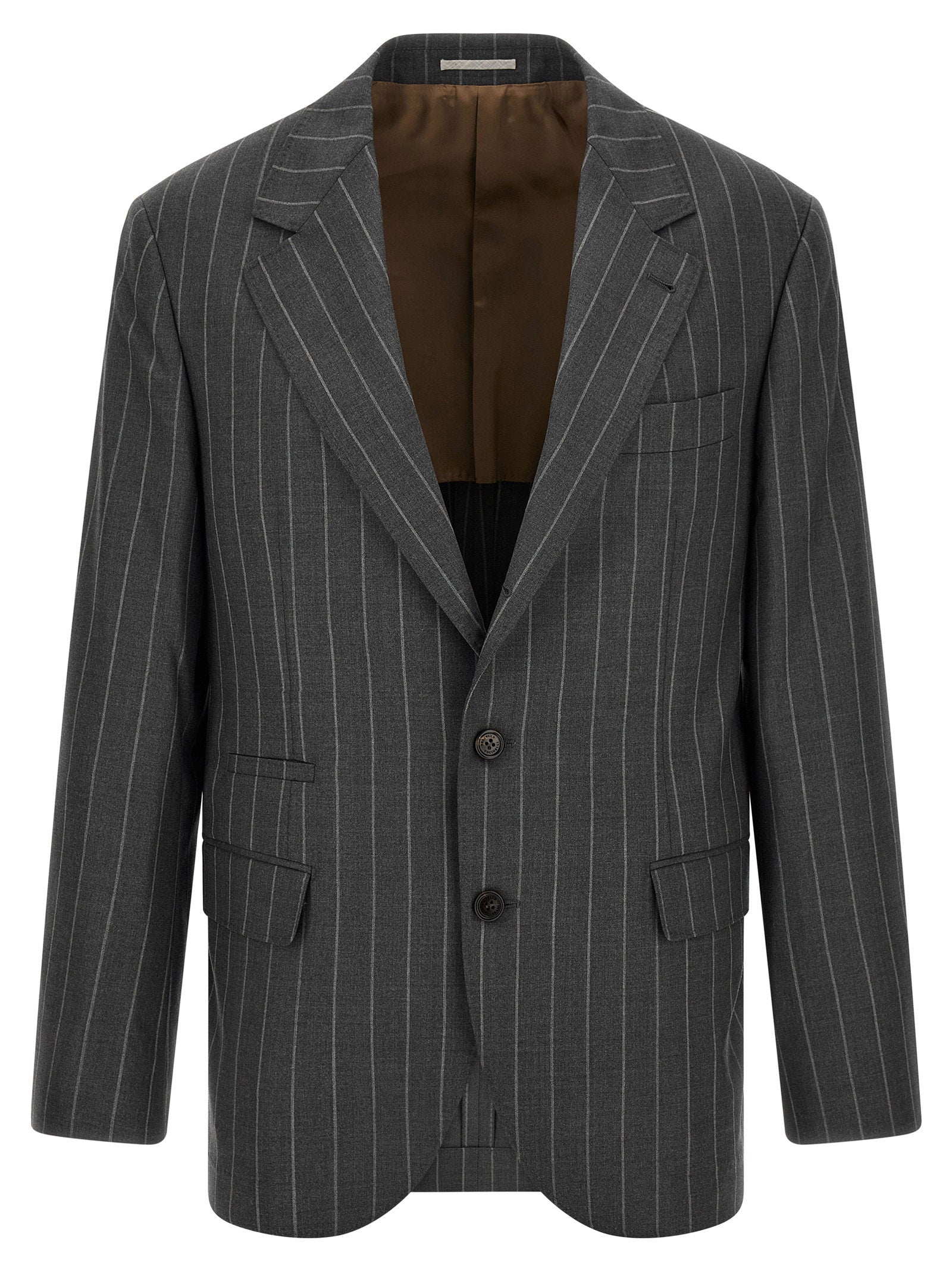 Brunello Cucinelli Pinstripe Blazer