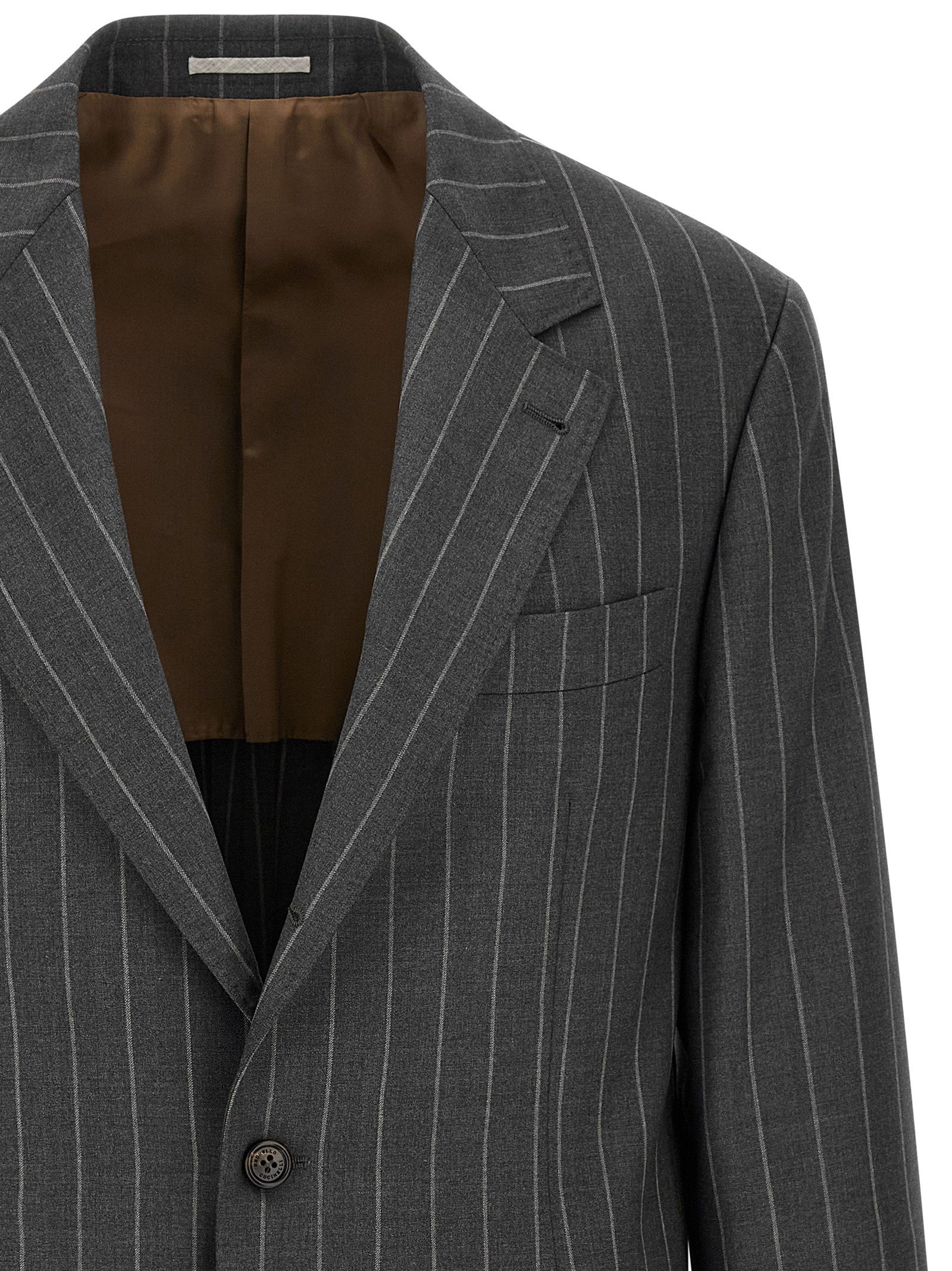 Brunello Cucinelli Pinstripe Blazer