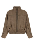 Brunello Cucinelli Shiny Zipper Pull Jacket