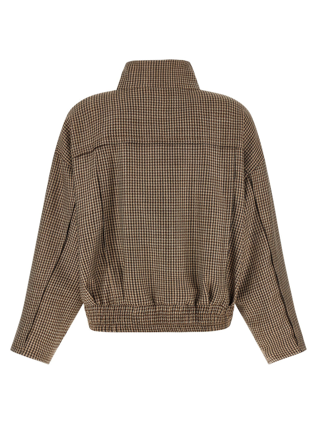 Brunello Cucinelli Shiny Zipper Pull Jacket