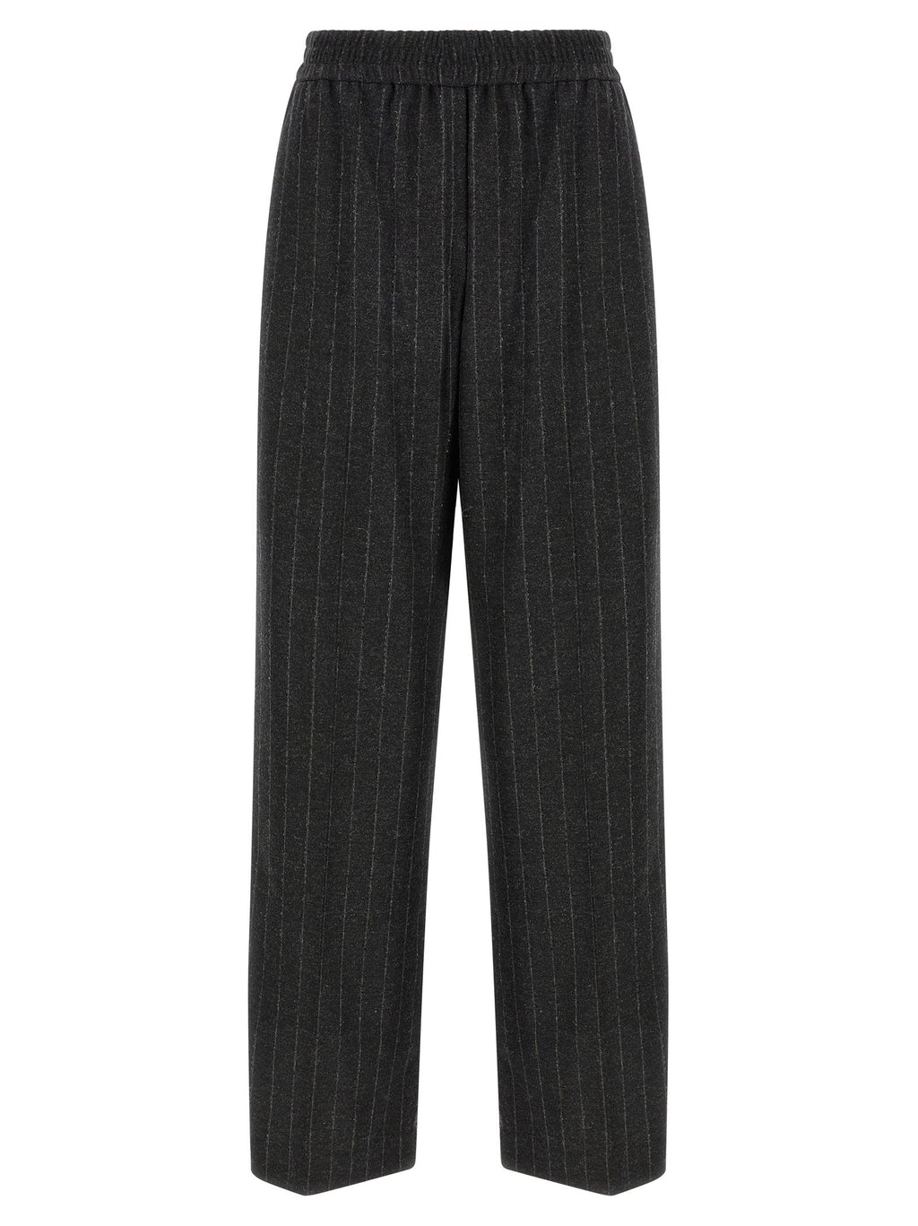 Brunello Cucinelli Micro Sequin Pinstripe Pants