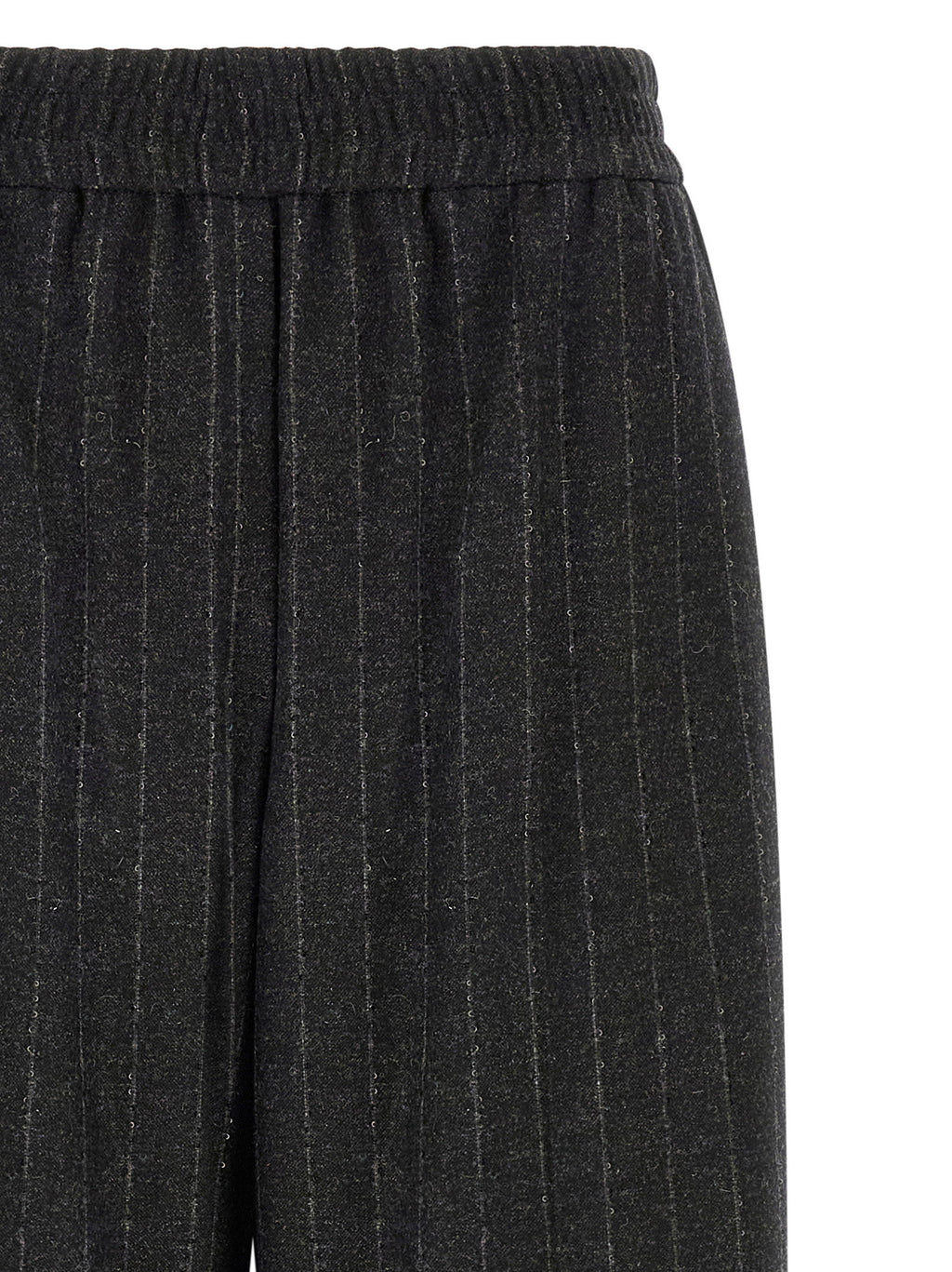 Brunello Cucinelli Micro Sequin Pinstripe Pants