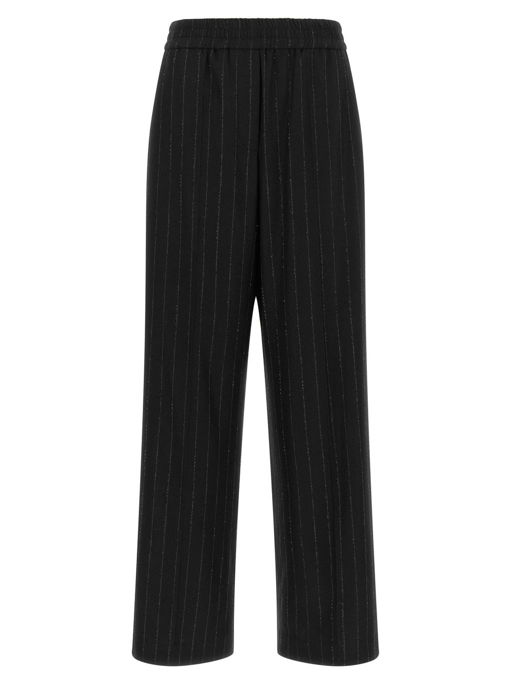 Brunello Cucinelli Micro Sequin Pinstripe Pants