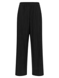 Brunello Cucinelli Micro Sequin Pinstripe Pants