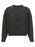 Brunello Cucinelli Dazzling Braids Sweater