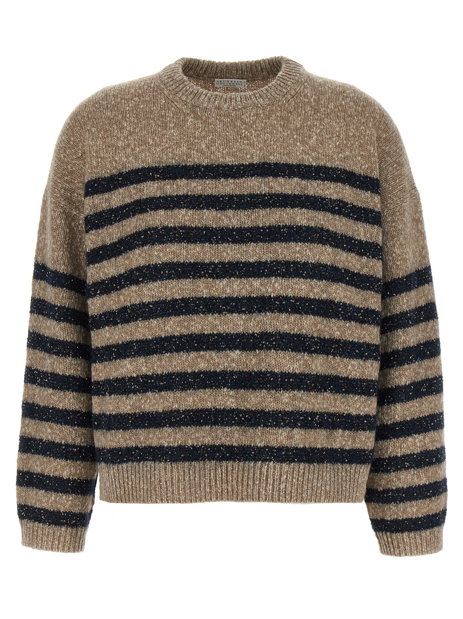 Brunello Cucinelli Dazzling Stripes Sweater