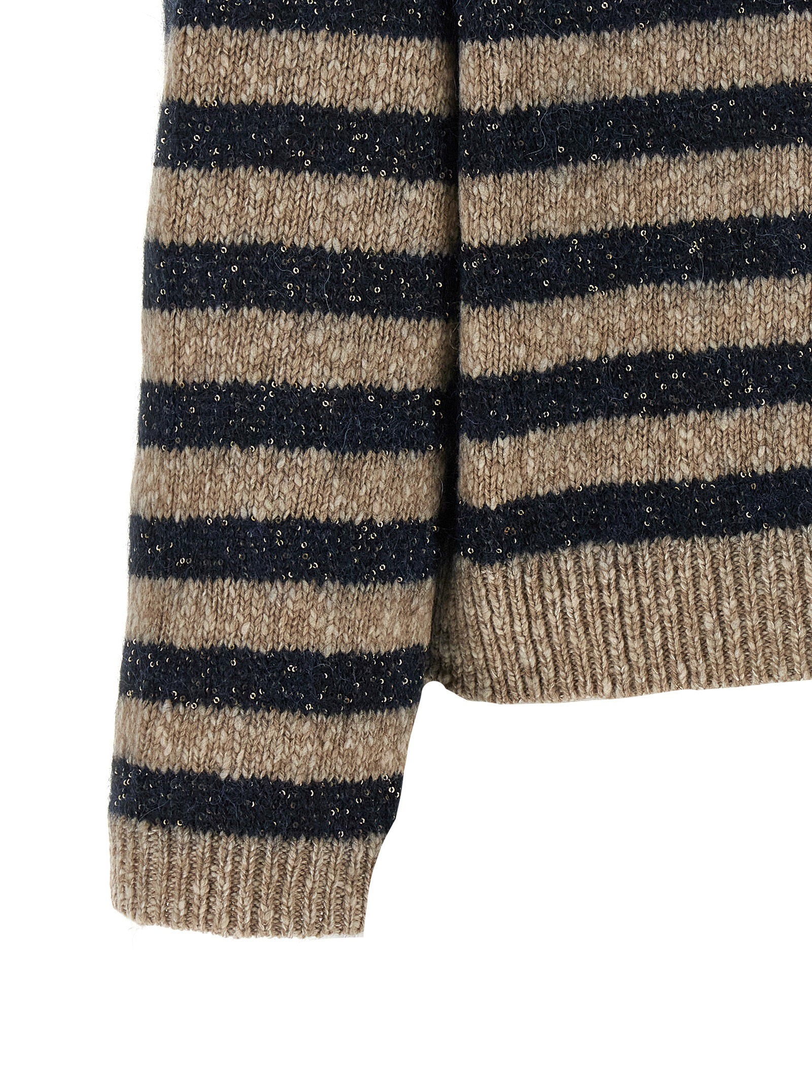Brunello Cucinelli Dazzling Stripes Sweater