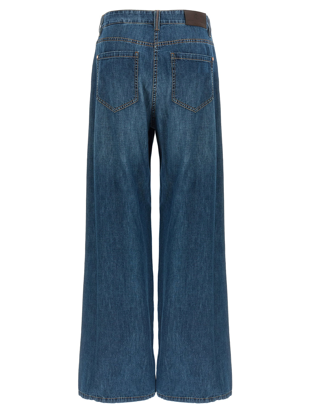 Brunello Cucinelli Wide Leg Jeans