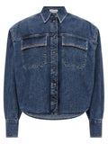 Brunello Cucinelli Shiny Pockets Shirt