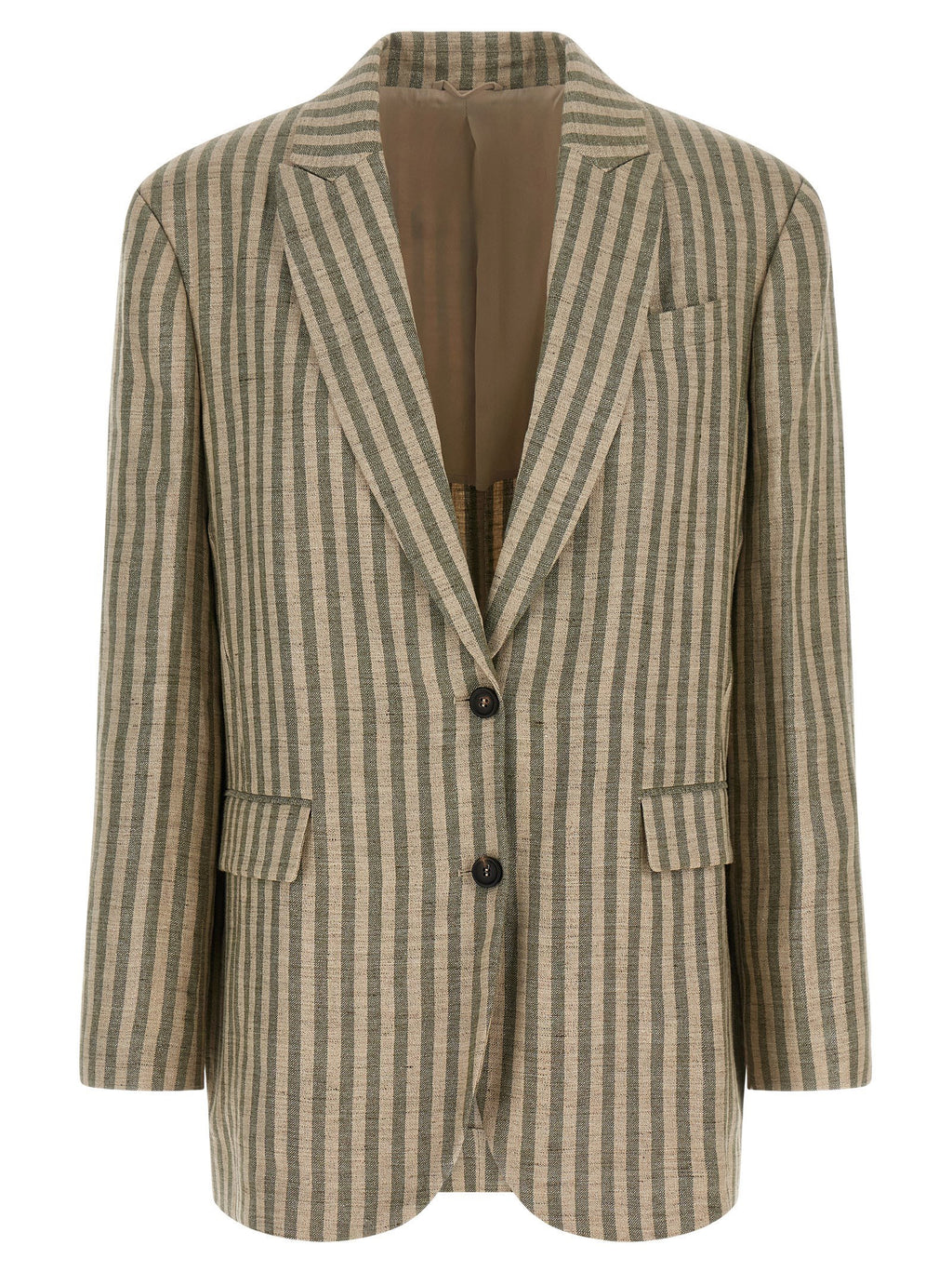 Brunello Cucinelli Striped Blazer