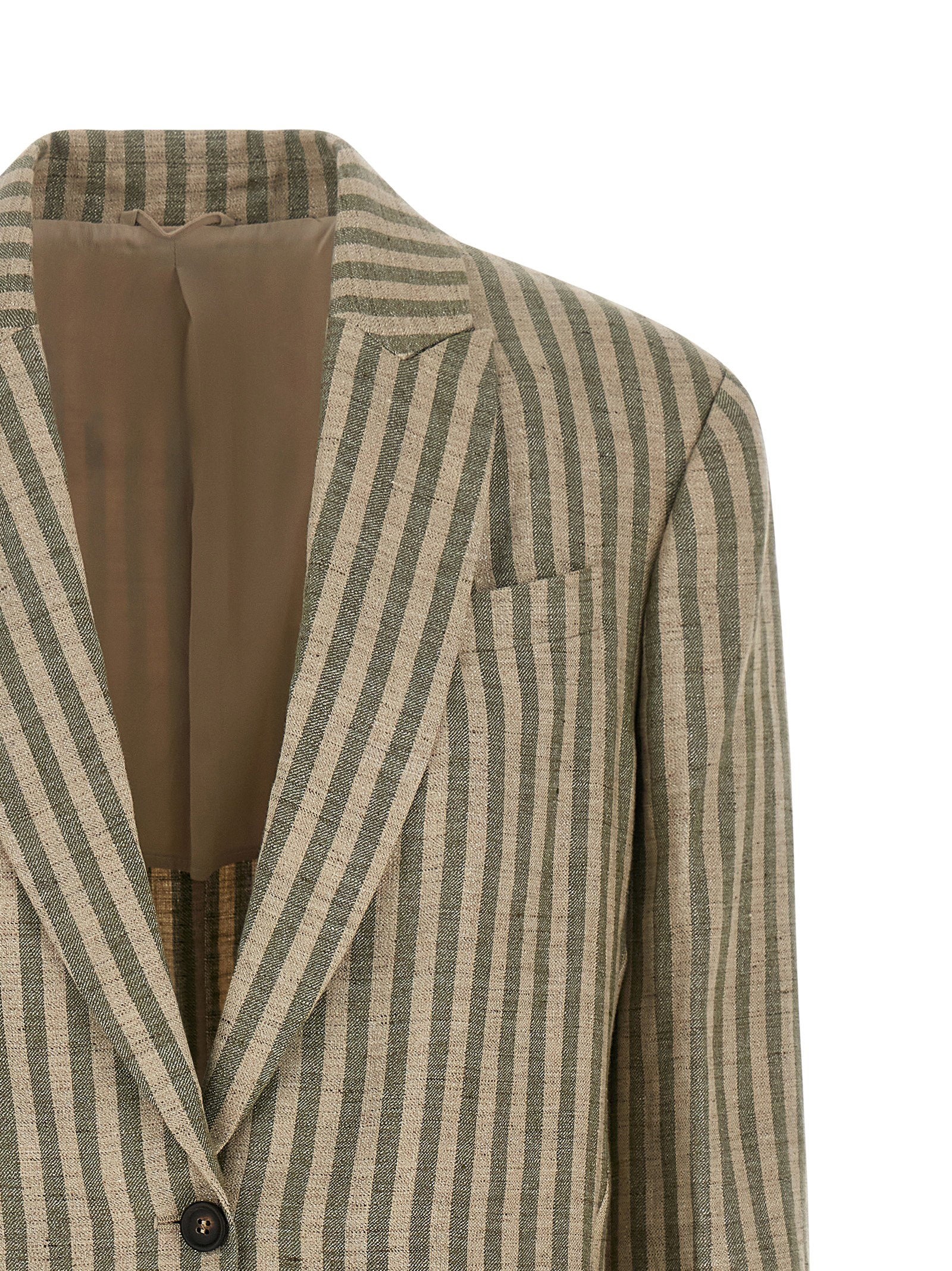 Brunello Cucinelli Striped Blazer