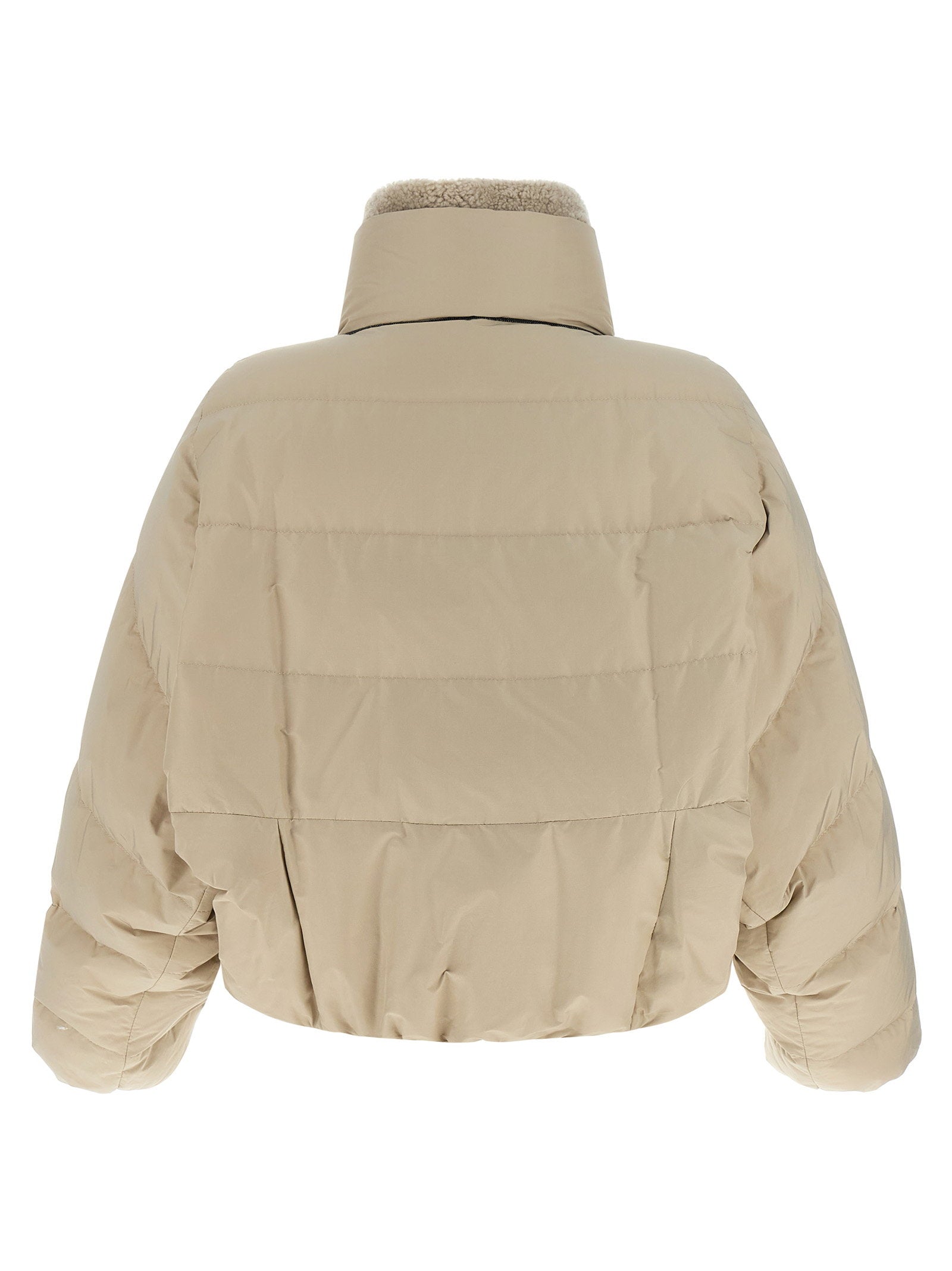 Brunello Cucinelli Cropped Down Jacket