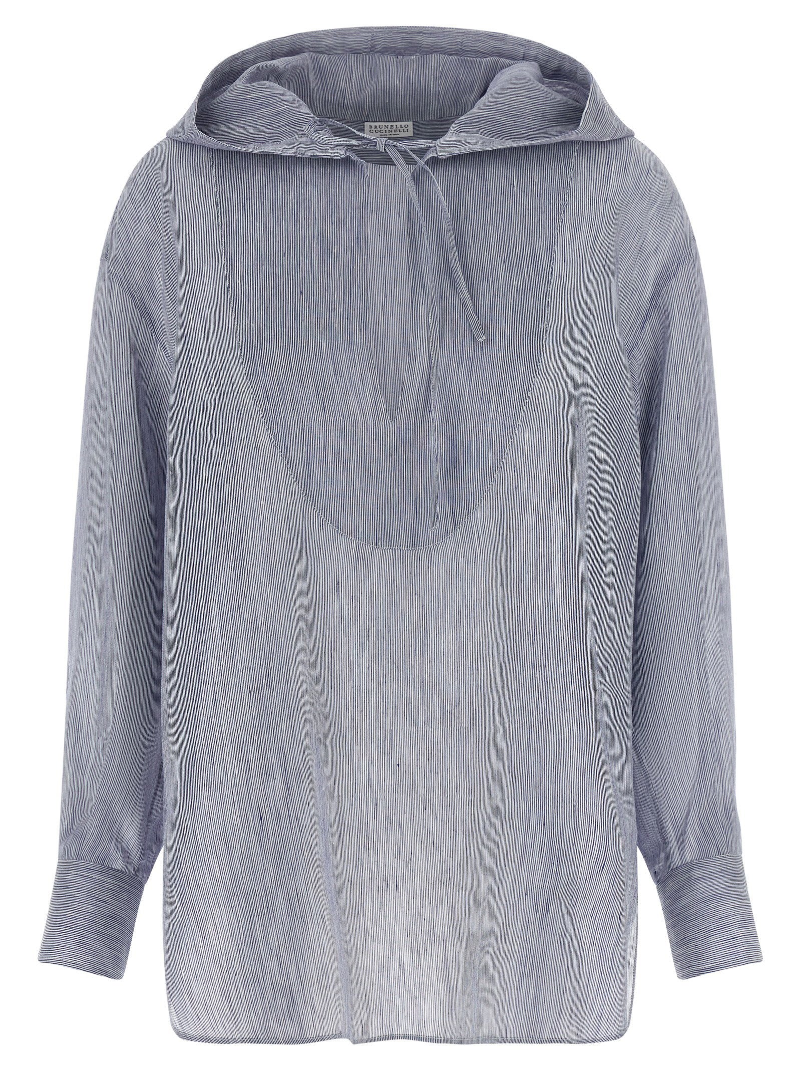 Brunello Cucinelli Hooded Shirt