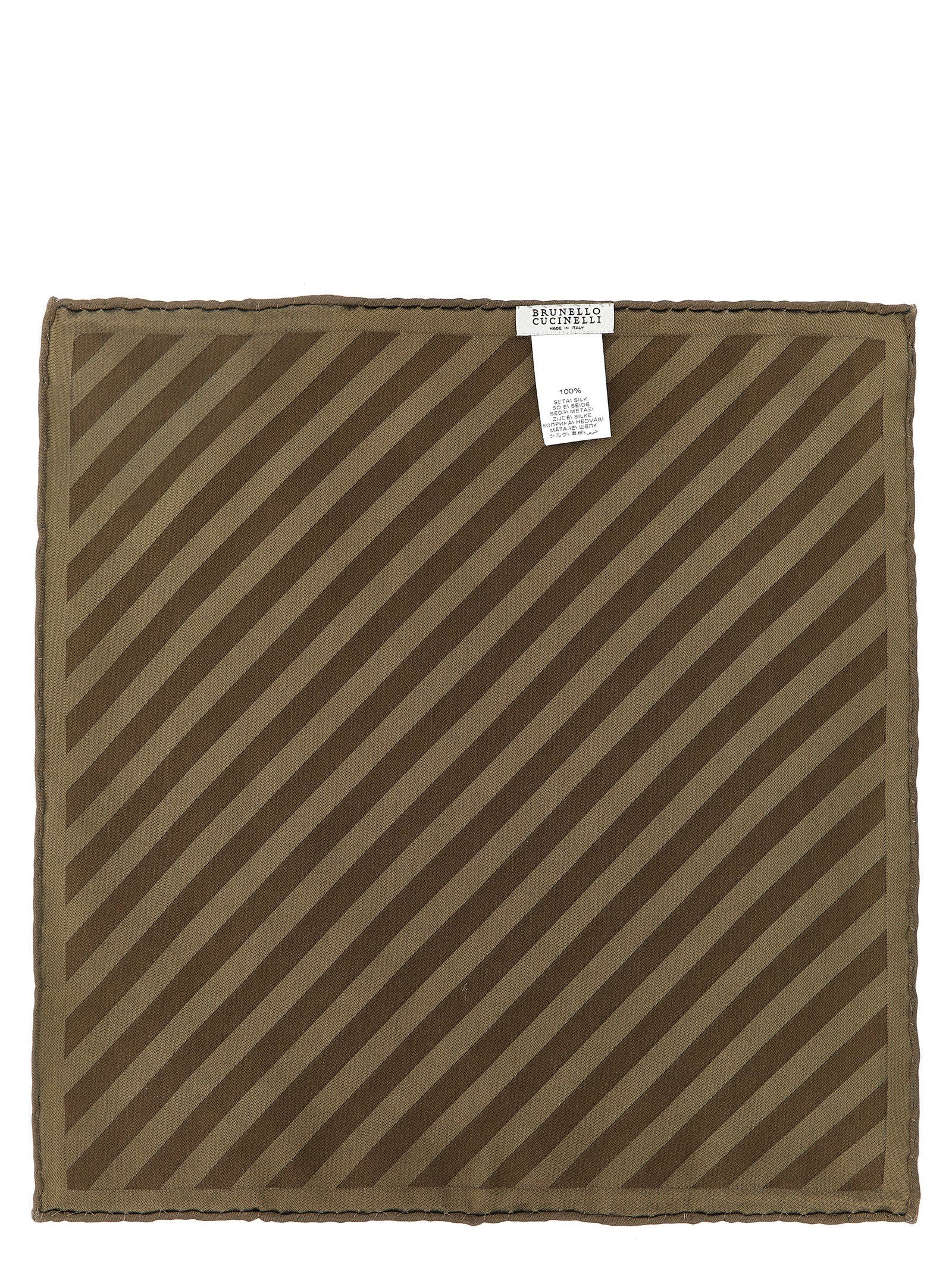 Brunello Cucinelli Regimental Pocket Clutch