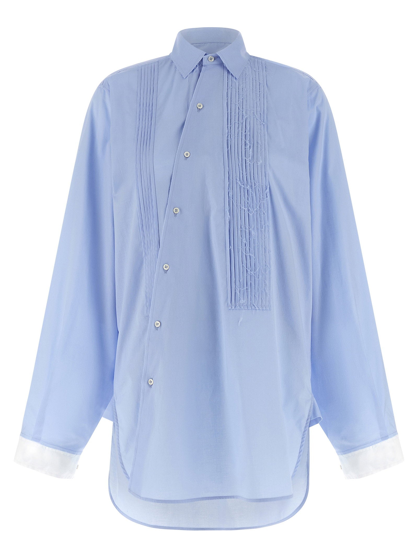 Maison Jejia Crazy Smoking Plissée Shirt