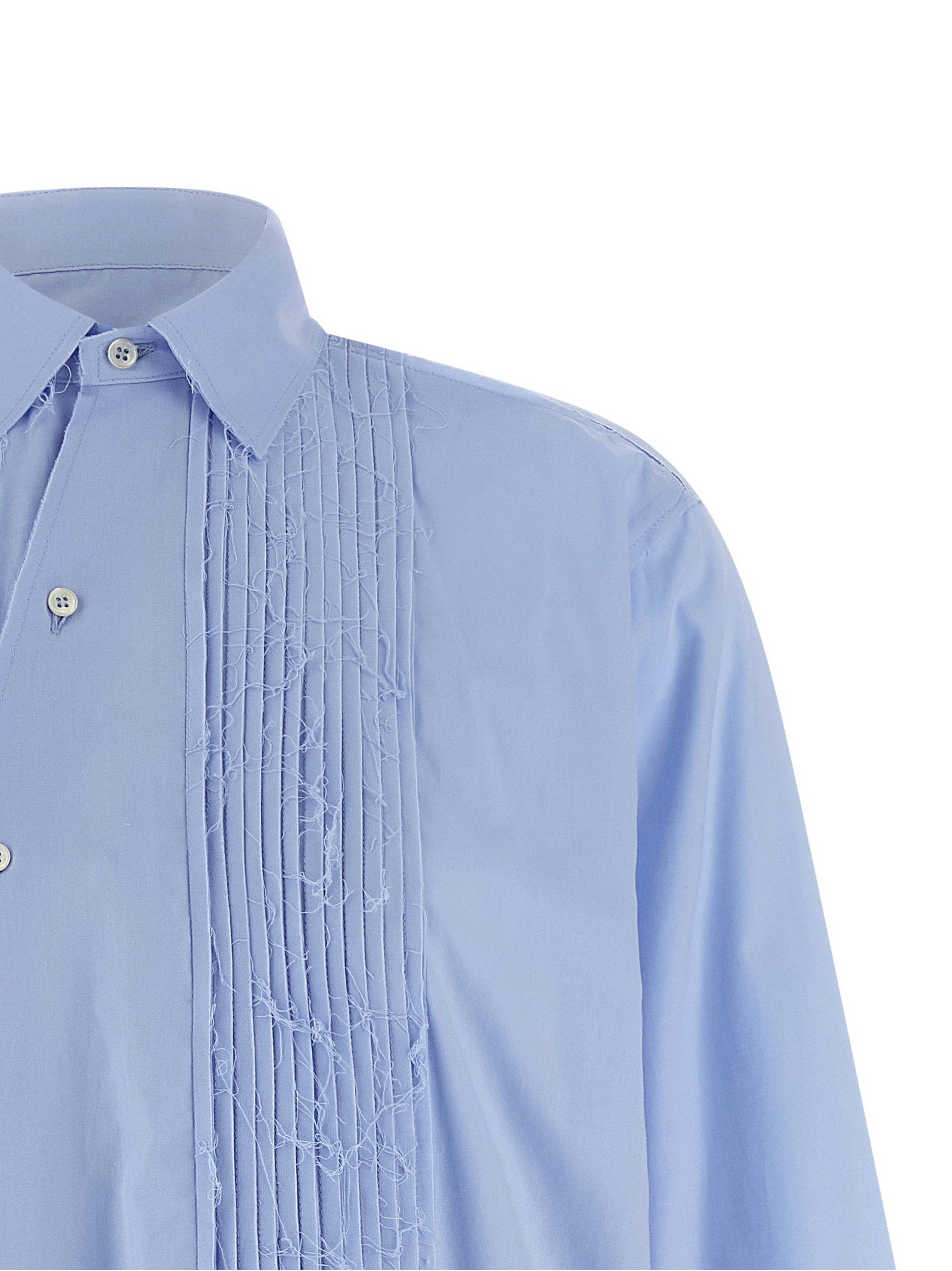 Maison Jejia Crazy Smoking Plissée Shirt