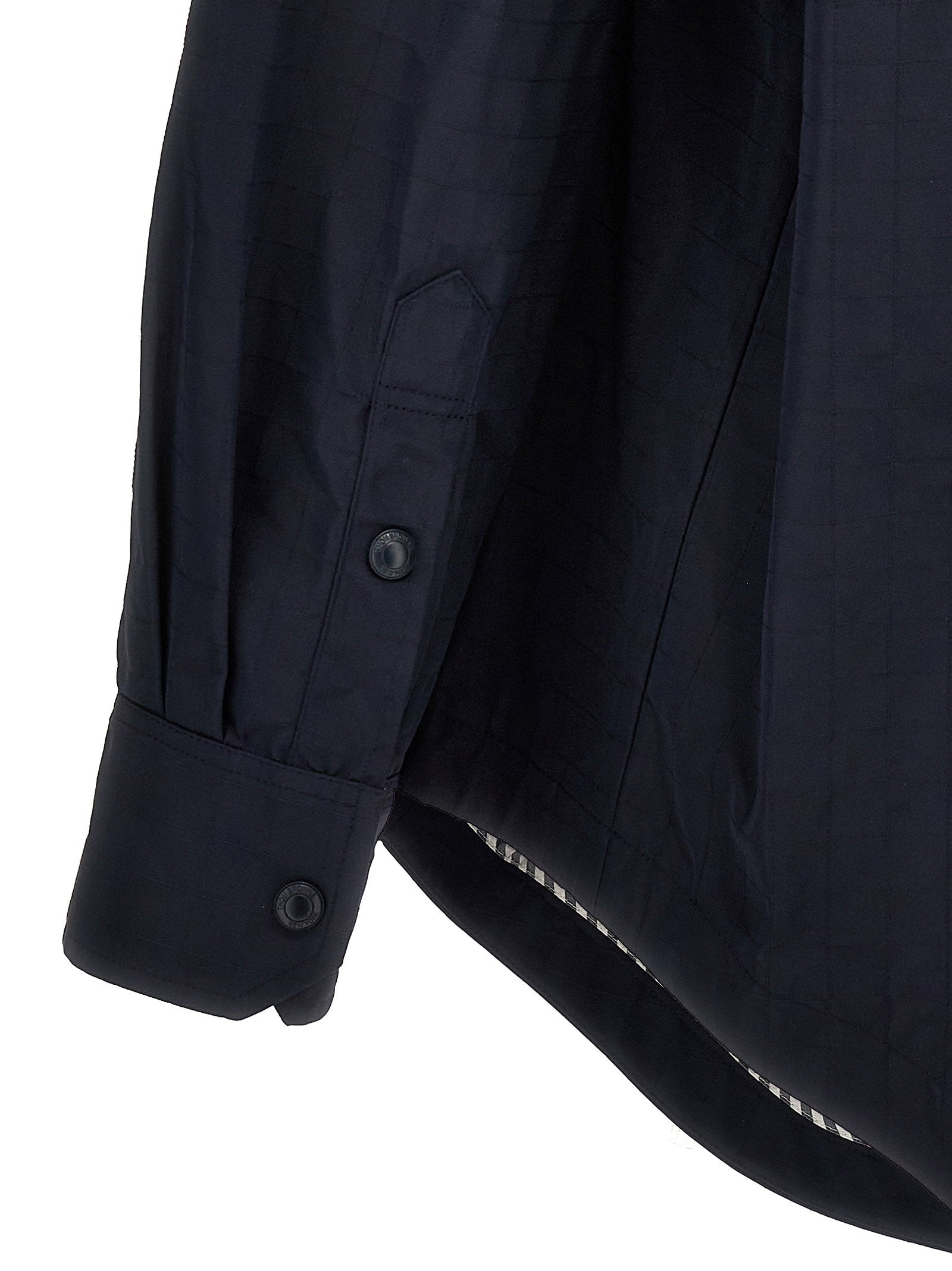 Thom Browne Snap Front Overshirt