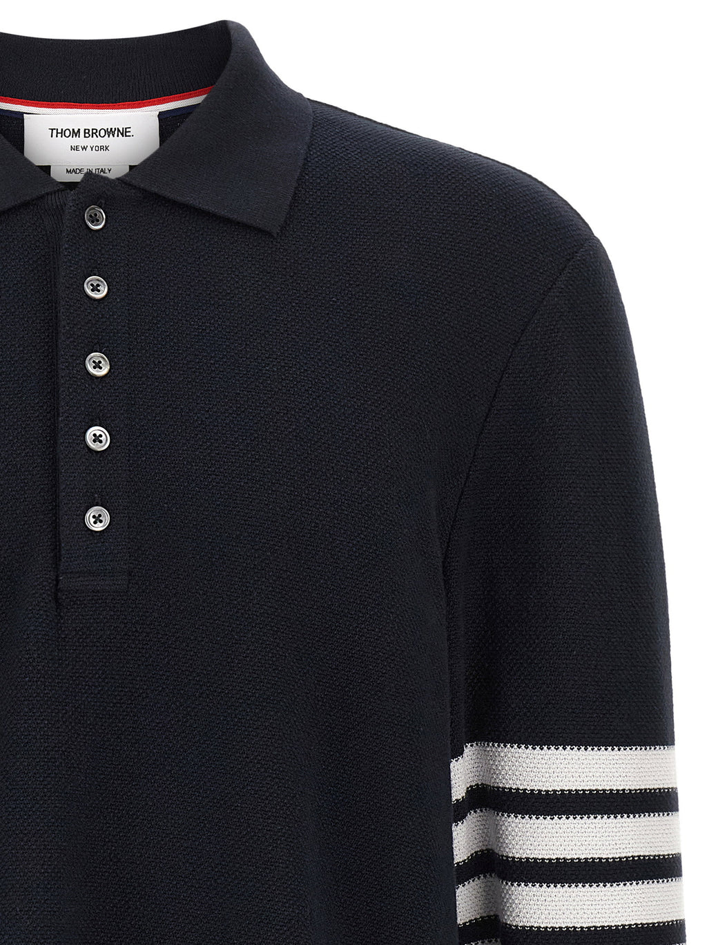 Thom Browne 4 Bar Polo Shirt