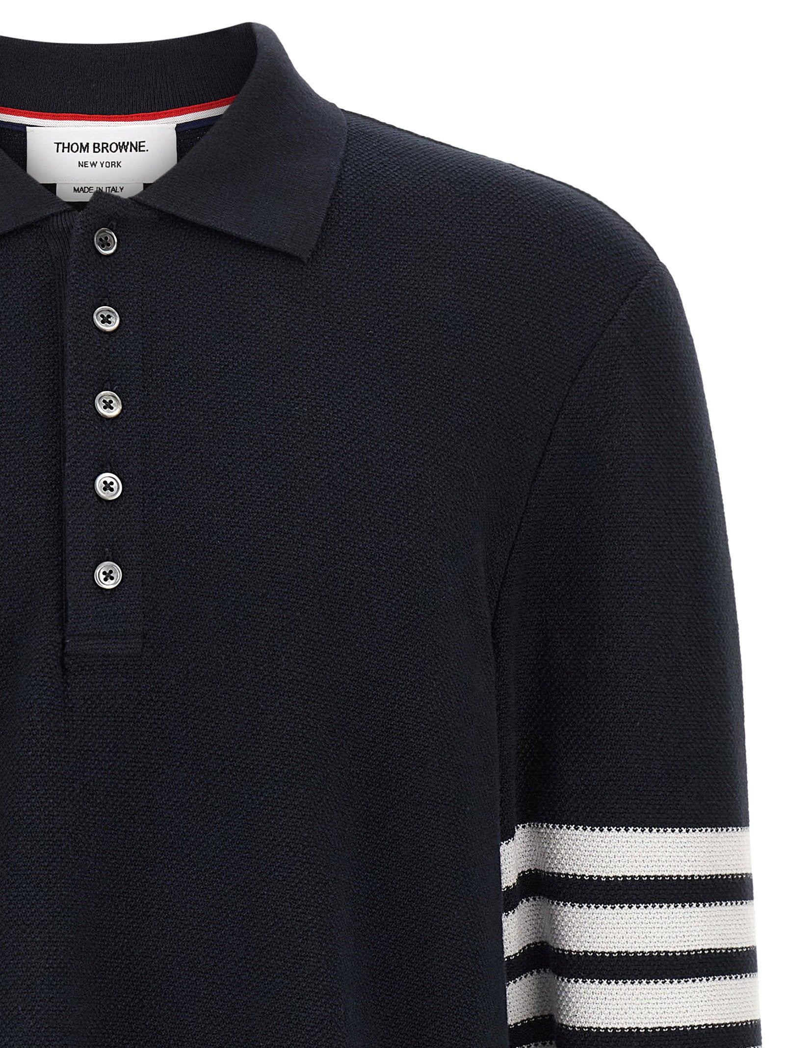 Thom Browne 4 Bar Polo Shirt