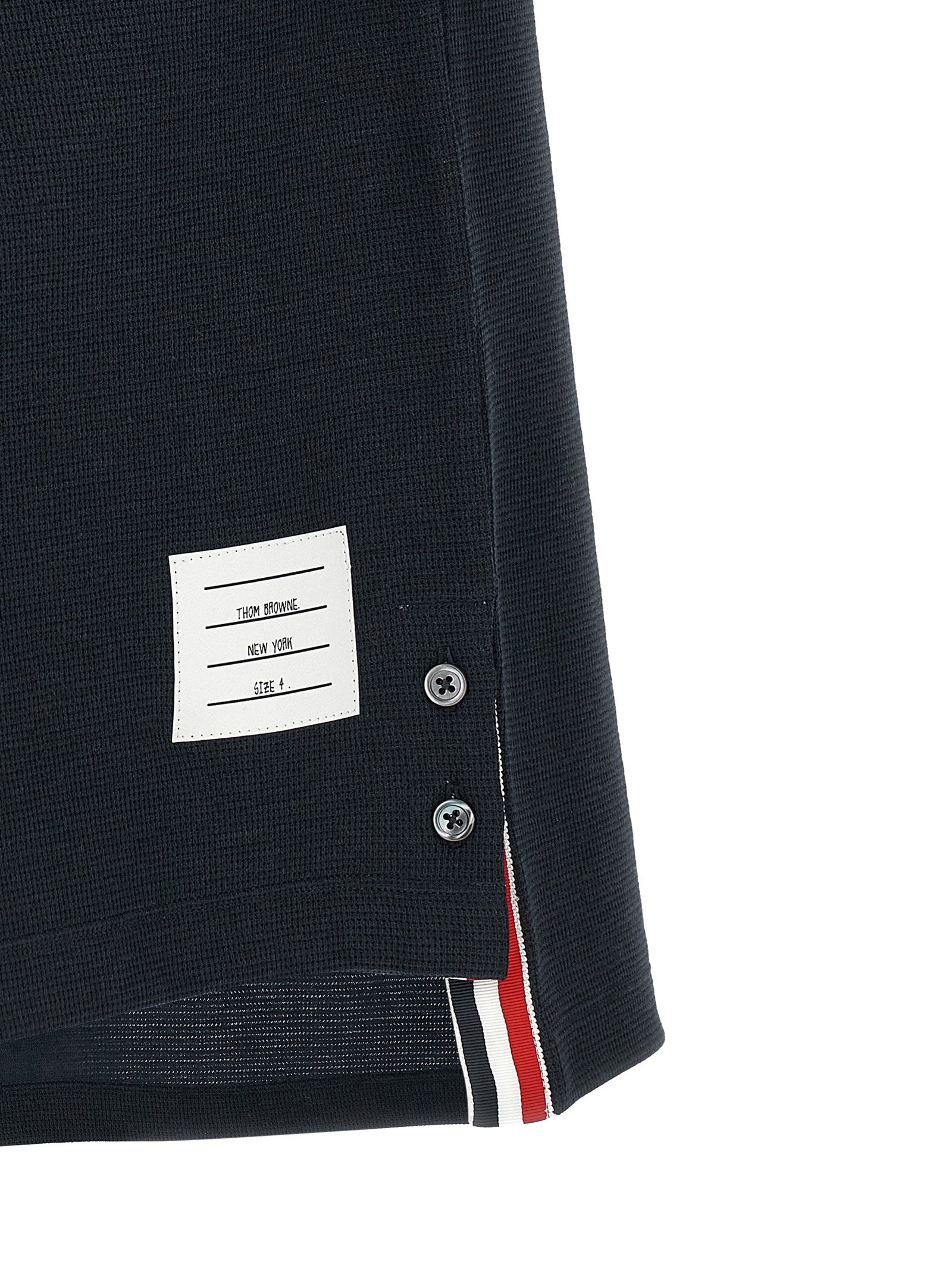 Thom Browne Nastro Rwb Polo Shirt