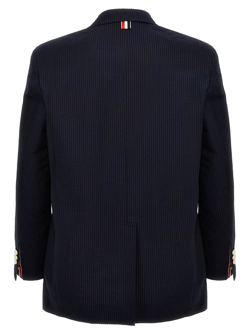 Thom Browne Single-breasted Seersucker Blazer