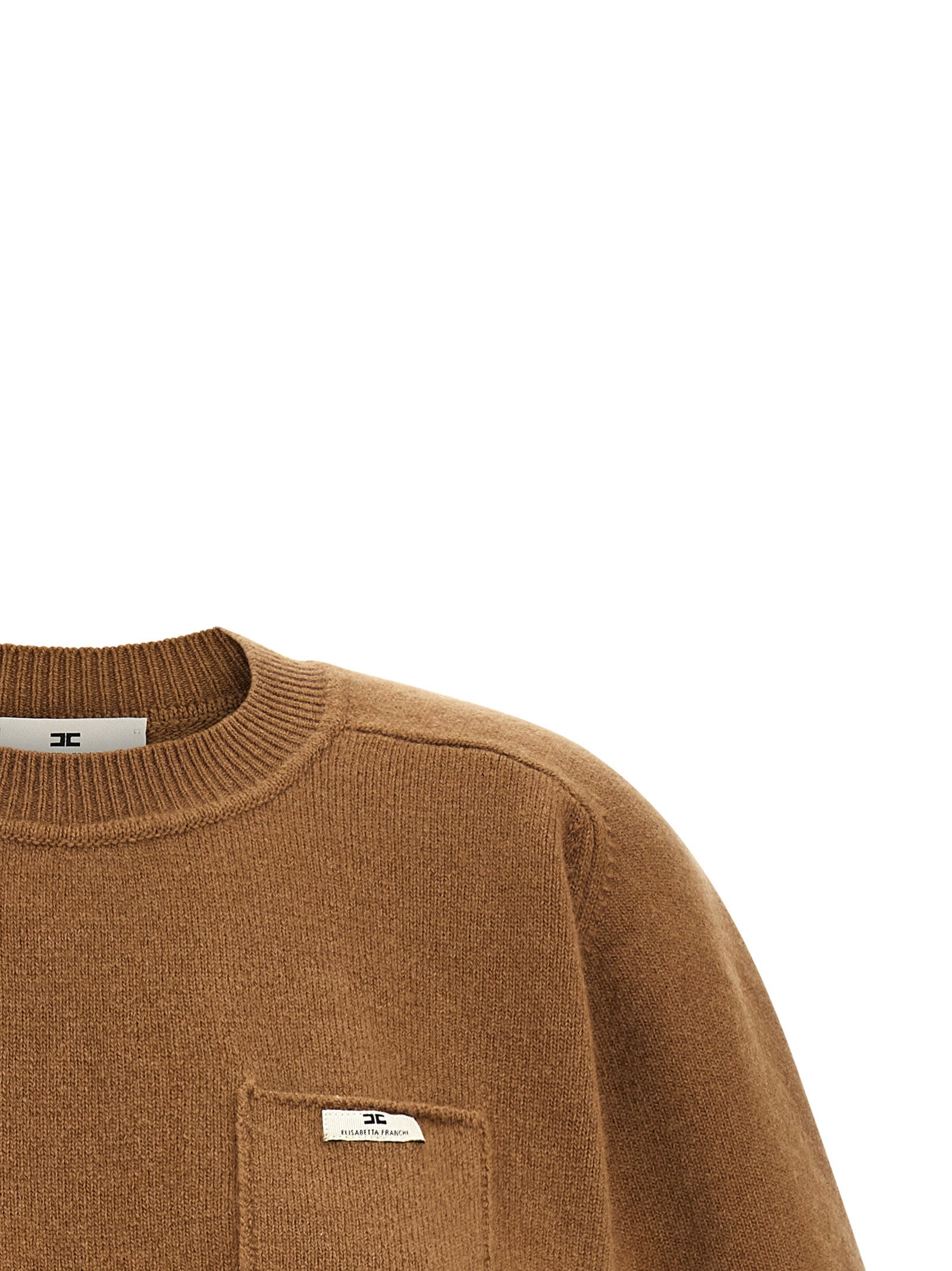 Elisabetta Franchi Wool And Cashmere Top