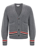 Thom Browne Rwb Tape Cardigan