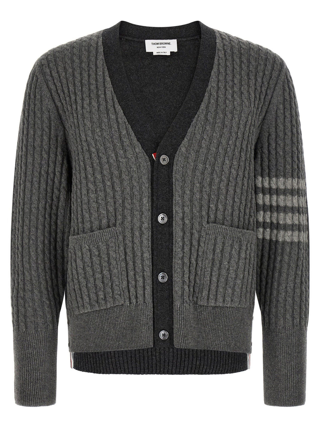 Thom Browne 2-in-1 Trompe Lœil Cardigan