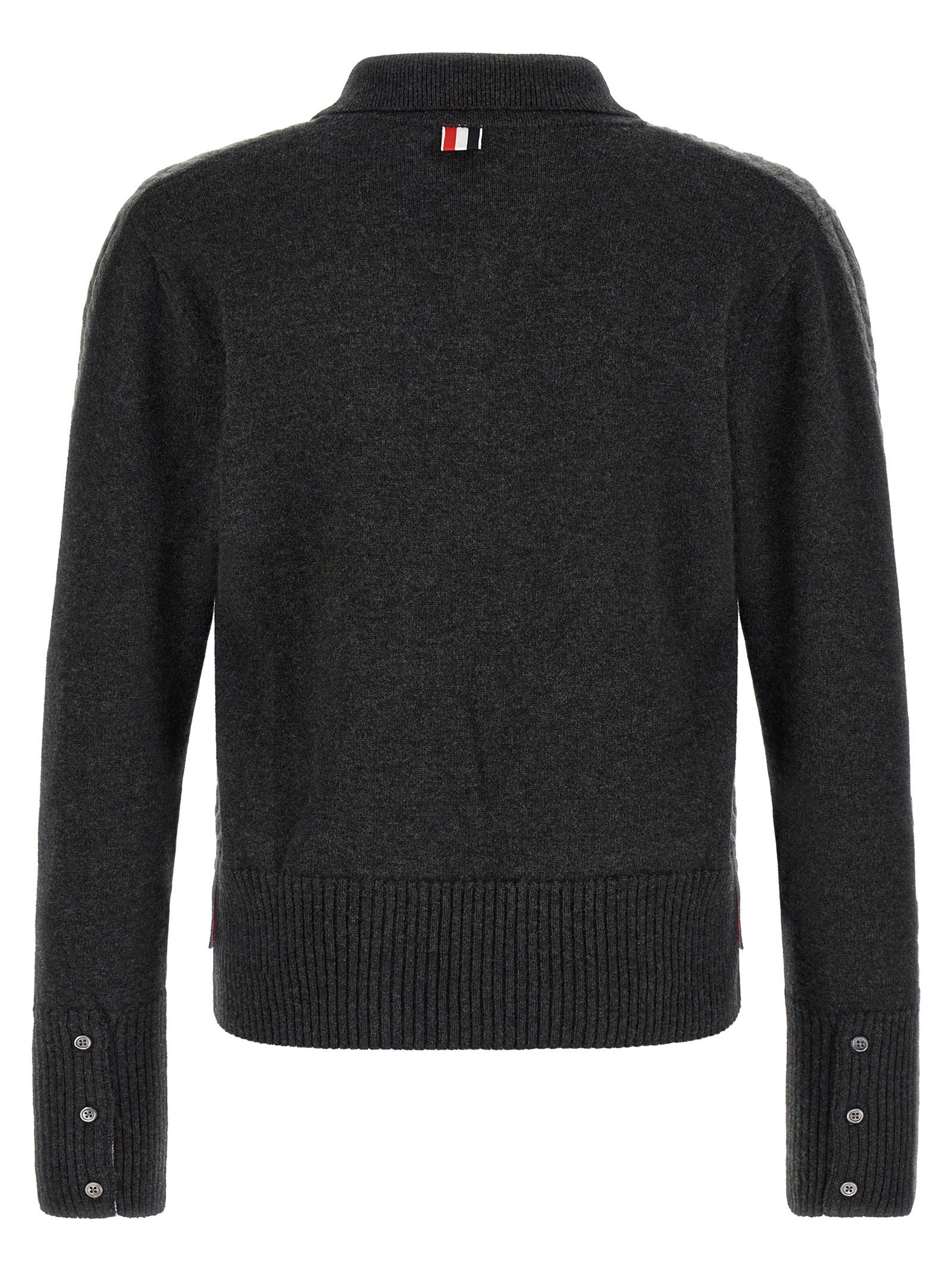 Thom Browne 2-in-1 Trompe Loeil Polo Shirt