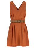 Brunello Cucinelli Texture Twill Dress