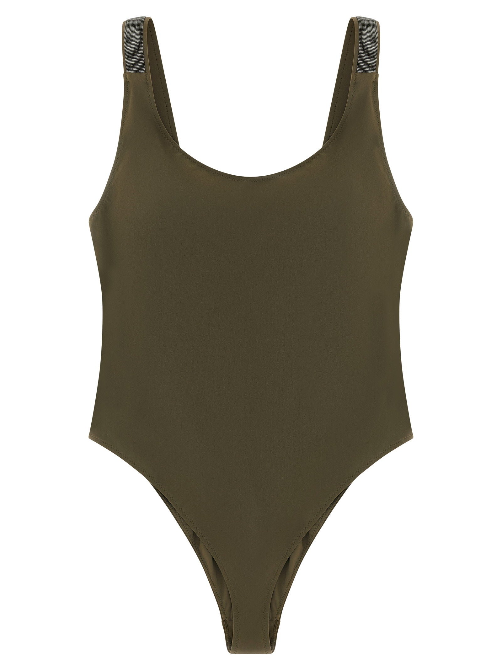 Brunello Cucinelli Precious Details One-piece Swimsuit