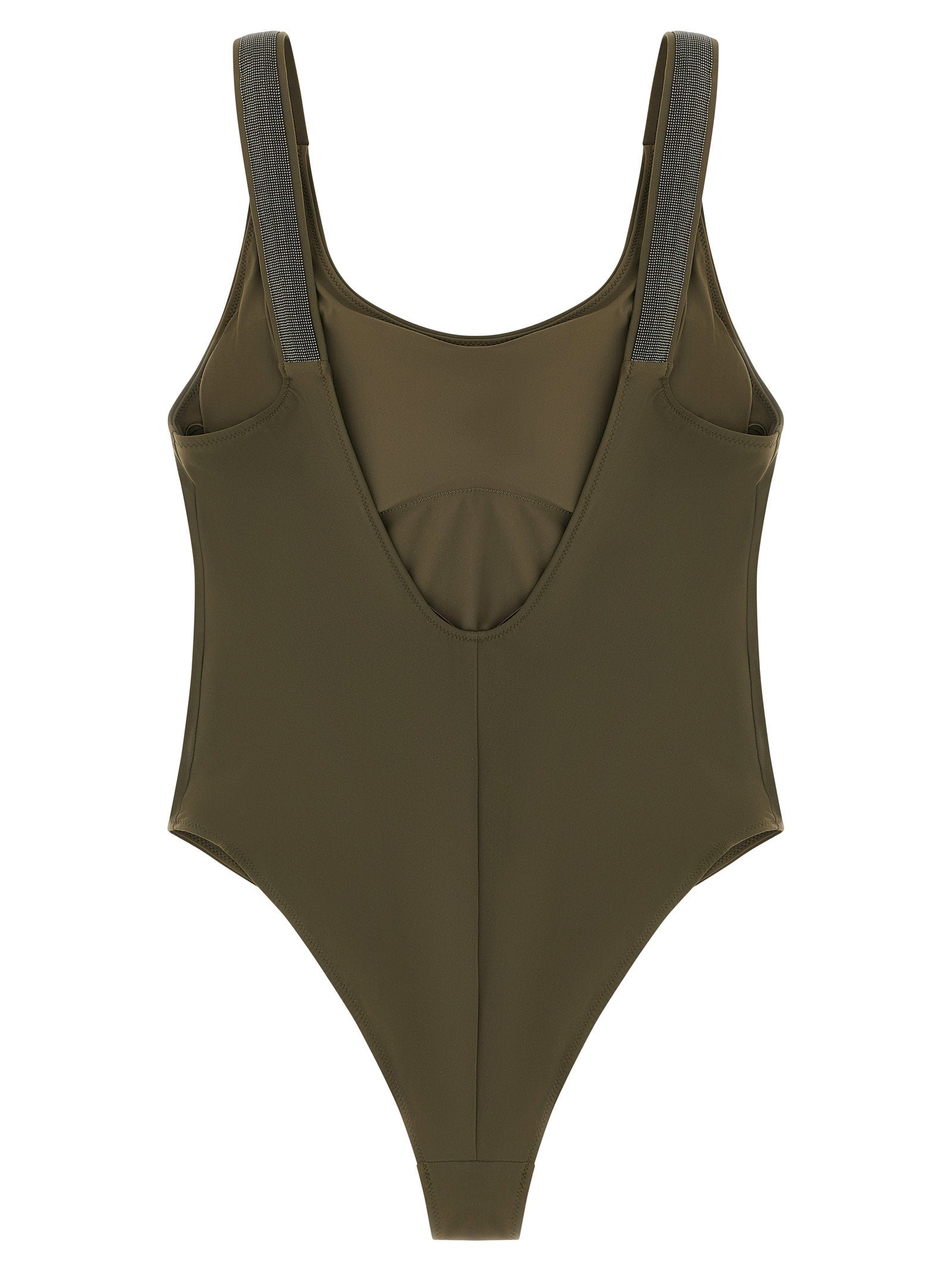 Brunello Cucinelli Precious Details One-piece Swimsuit
