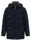 Brunello Cucinelli Wool Flannel Parka