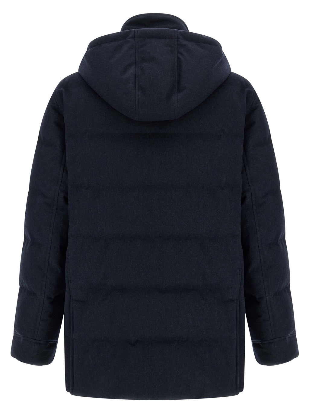 Brunello Cucinelli Wool Flannel Parka