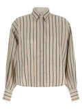 Brunello Cucinelli Sparkling Stripes Shirt