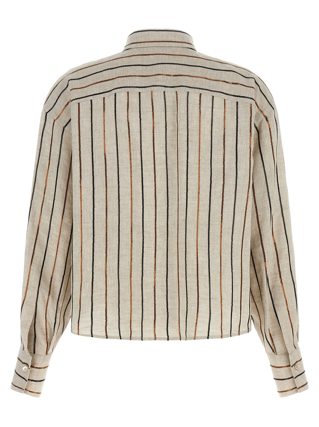Brunello Cucinelli Sparkling Stripes Shirt